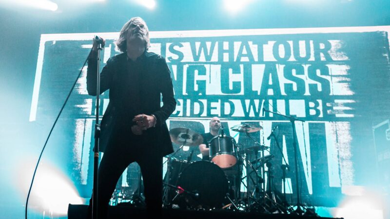 Refused durante show em São Paulo (Foto: Gustavo Diakov @xchicanox para IgorMiranda.com.br)