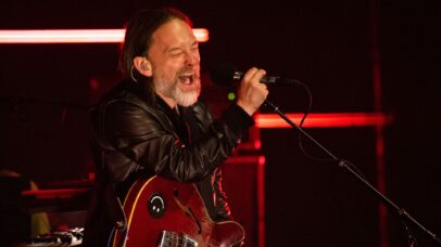 Thom Yorke, do Radiohead, show de 2022 com o The Smile (Foto: Scott Dudelson/Getty Images)
