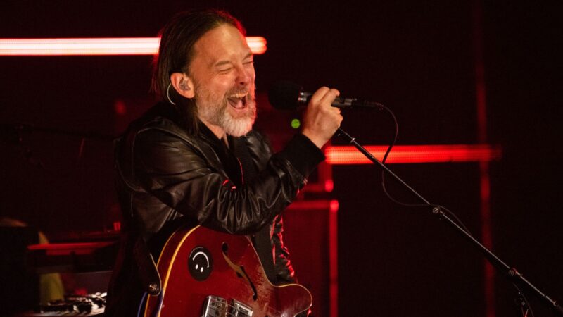 Thom Yorke, do Radiohead, show de 2022 com o The Smile (Foto: Scott Dudelson/Getty Images)