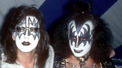 Ace Frehley e Gene Simmons em 1978 (Foto: Michael Ochs Archives / Getty Images)