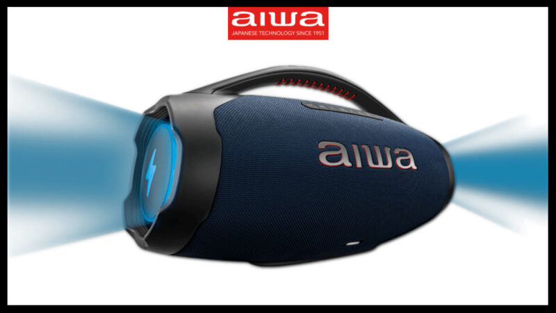 Esquenta Black Friday: caixa Boombox Ligth Plus da AIWA com desconto de 67%