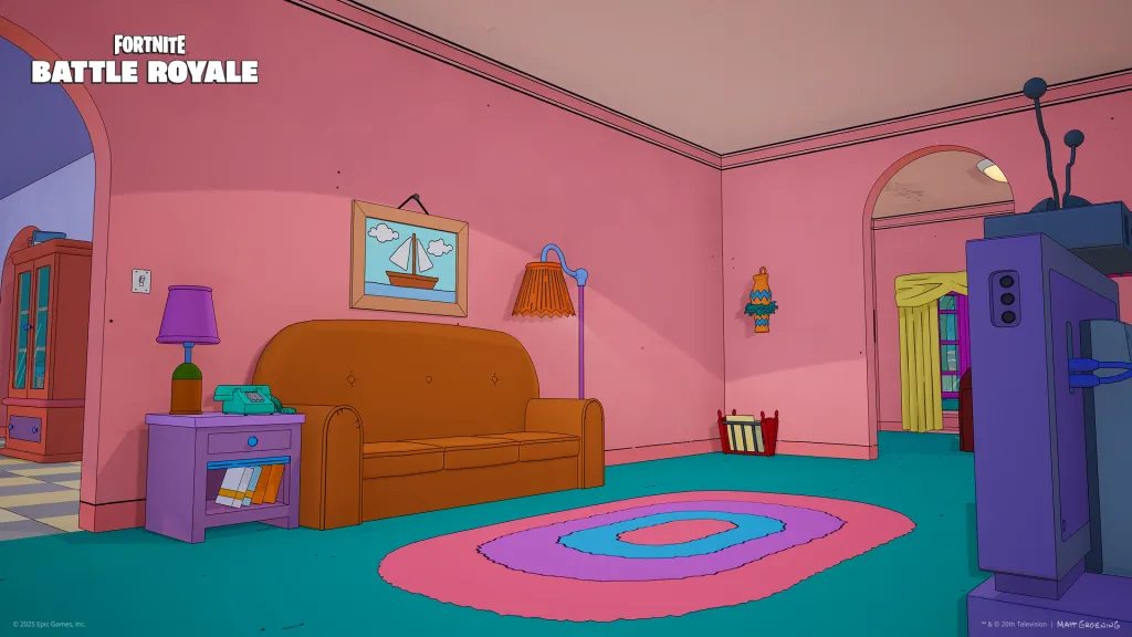 Simpsons no Fortnite