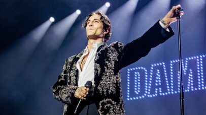O vocalista Damiano David em 2025