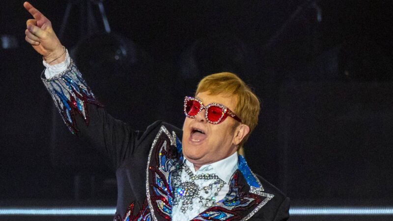 Elton John em 2022 (Foto: Brian van der Brug / Los Angeles Times via Getty Images)