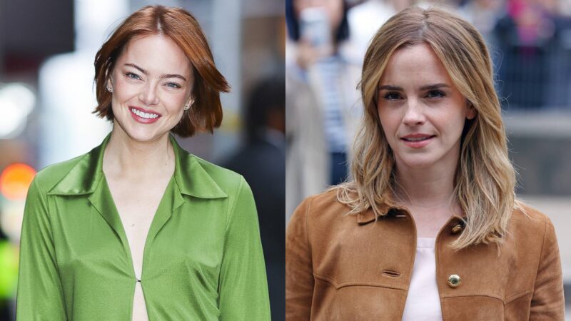 Emma Stone e Emma Watson em 2025