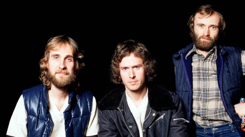 Genesis em 1978 (E-D): Mike Rutherford, Tony Banks e Phil Collins (Foto: Michael Putland / Getty Images)