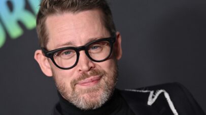 Macaulay Culkin em 2025 (Foto: Axelle / Bauer-Griffin / FilmMagic)