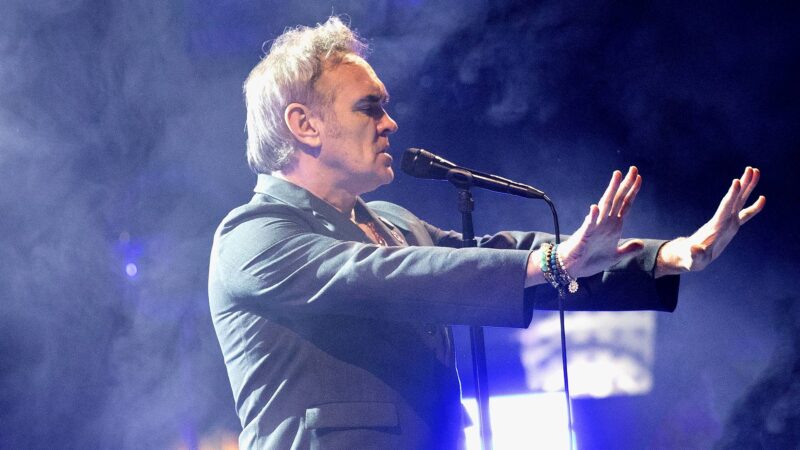 O cantor Morrissey, ex-integrante do The Smiths, em 2020