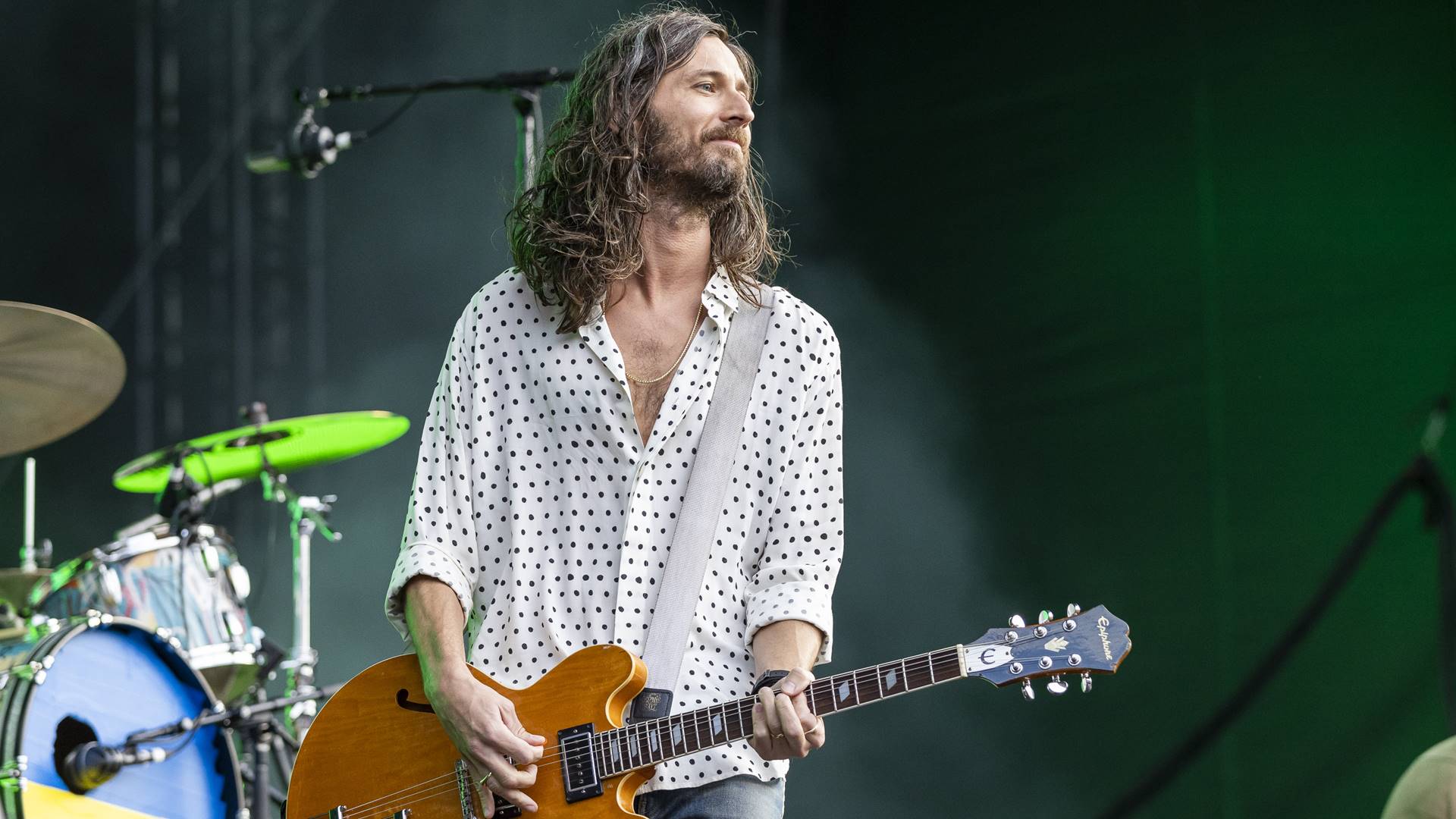 Nick Valensi, do The Strokes, em 2022 (Foto: Scott Legato / Getty Images)