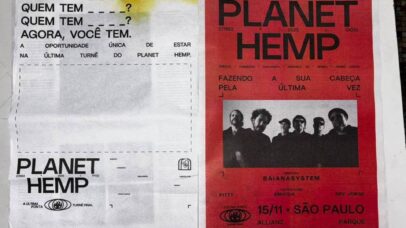 Seda em anúncio do Planet Hemp na Folha de S.Paulo (Foto: reprodução)