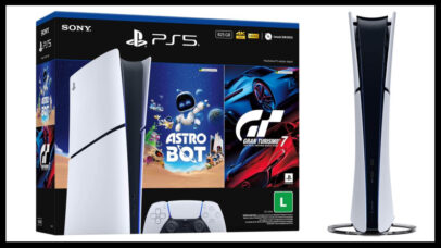 Esquenta Black da Amazon: menor preço já registrado no Playstation 5 Slim + 2 jogos