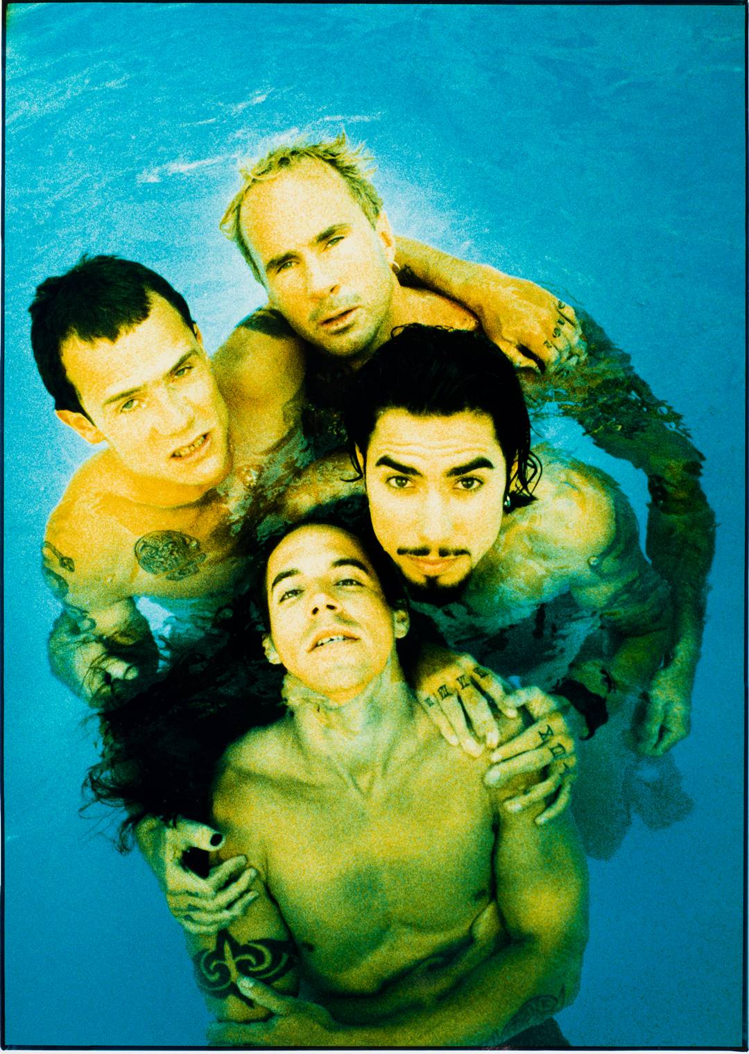 Red Hot Chili Peppers com Dave Navarro em 1995 (Foto: Niels van Iperen / Getty Images)
