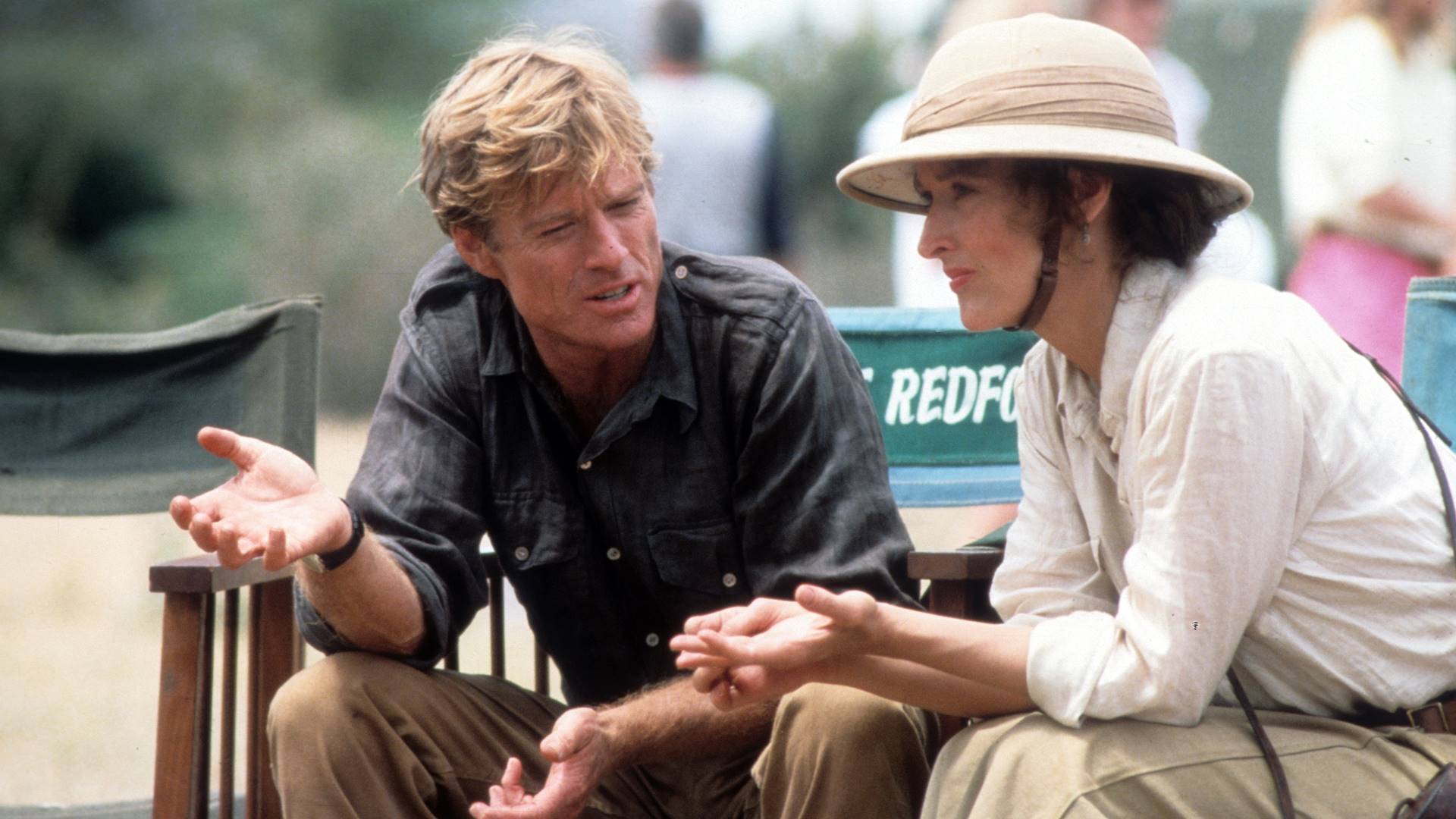 Robert Redford e Meryl Streep em 1985 (Foto: Hemdale/Getty Images)