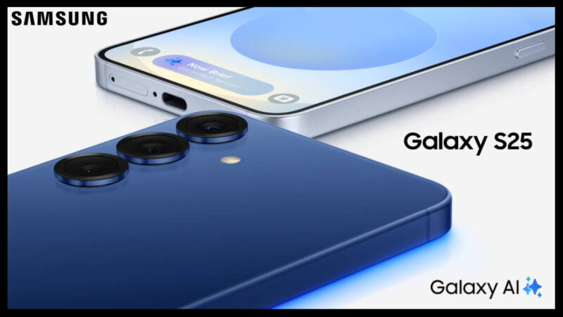 Esquenta Black Friday: Galaxy S25 da Samsung com desconto de 44%