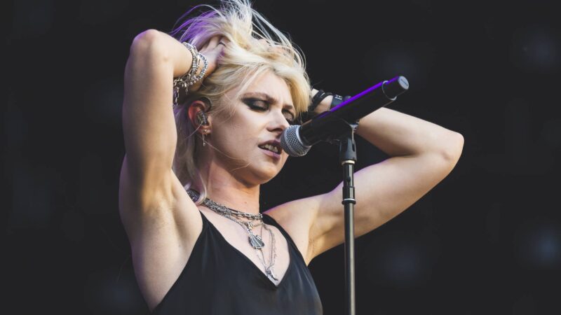 Taylor Momsen, do The Pretty Reckless, em 2024 (Foto: Mariano Regidor / Redferns via Getty Images)