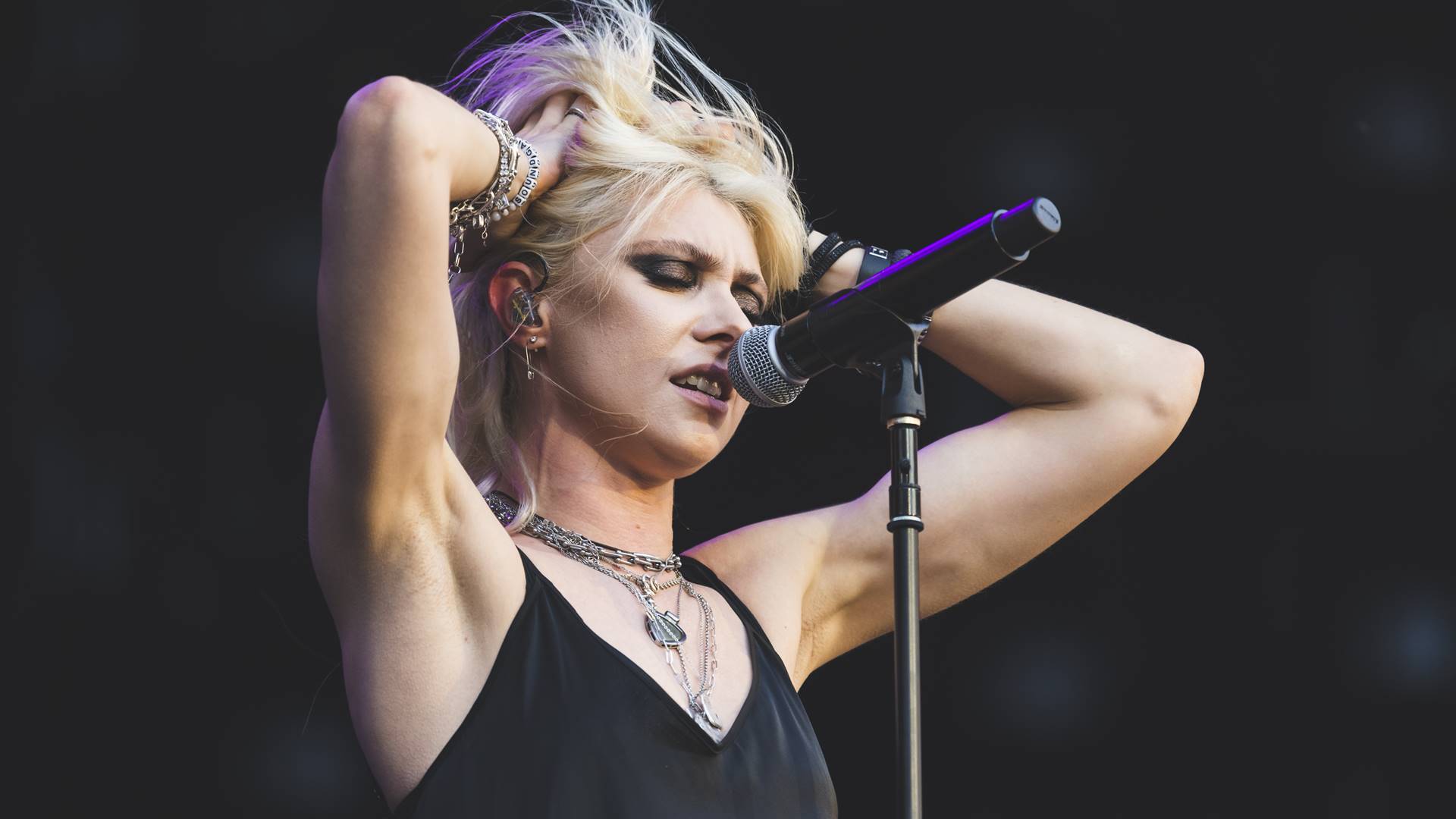 Taylor Momsen, do The Pretty Reckless, em 2024 (Foto: Mariano Regidor / Redferns via Getty Images)