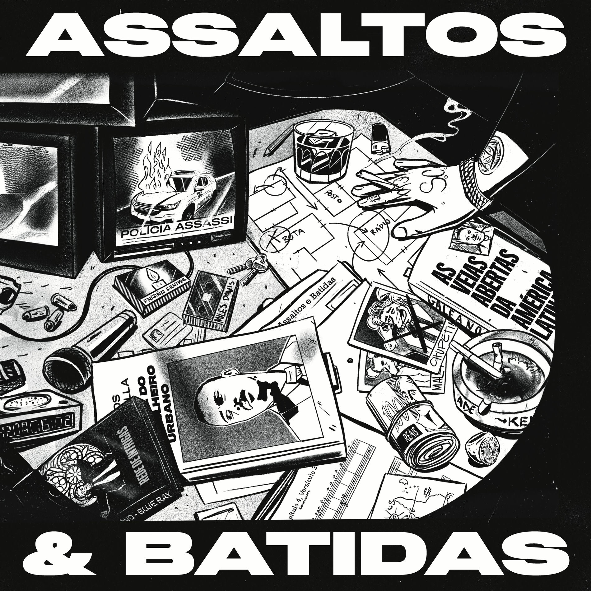 Capa de Assaltos e Batidas, de FBC