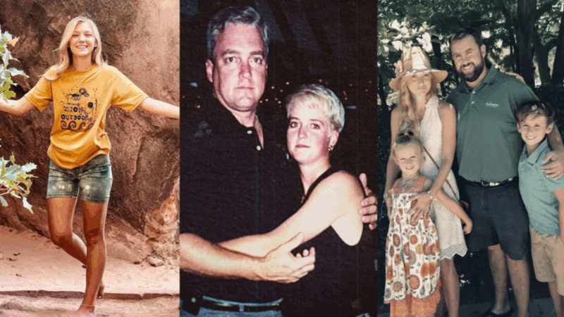 Da esquerda para a direita, 'Homicídio nos EUA: Gabby Petito', 'Onde Está Amy Bradley?' e 'Casamento Letal nos EUA'