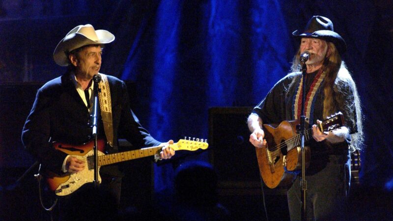 Willie Nelson e Bob Dylan
