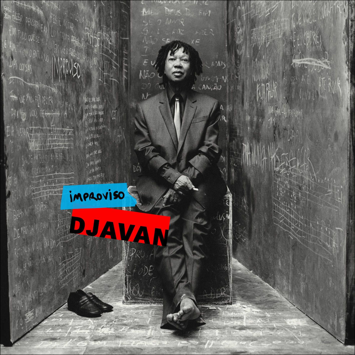Capa de Improviso, de Djavan