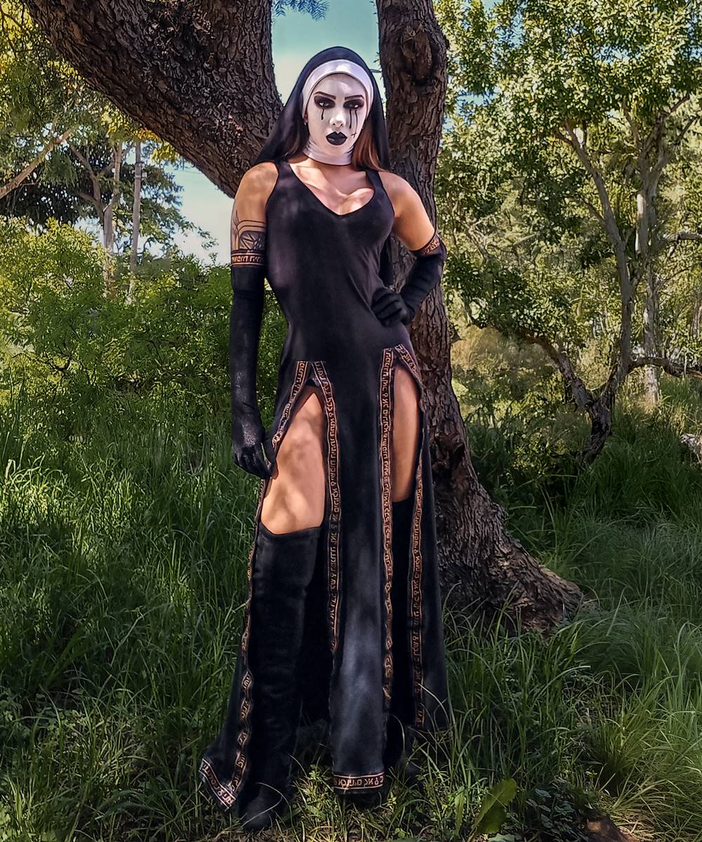 A cantora Isa Roddy como Lilith na Dogma (Foto: arquivo pessoal)