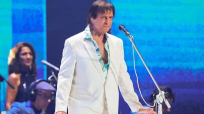 Roberto Carlos colide carro durante filmagem de especial