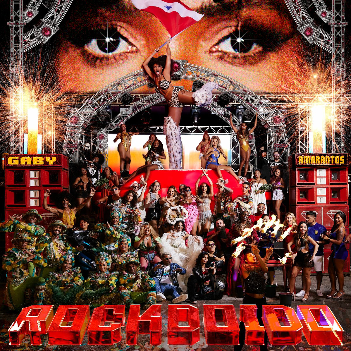 Capa de Rock Doido, de Gaby Amarantos