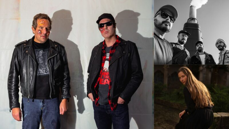 Wolf Eyes, Papangu e Kara-Lis Coverdale (Fotos: Divulgação)