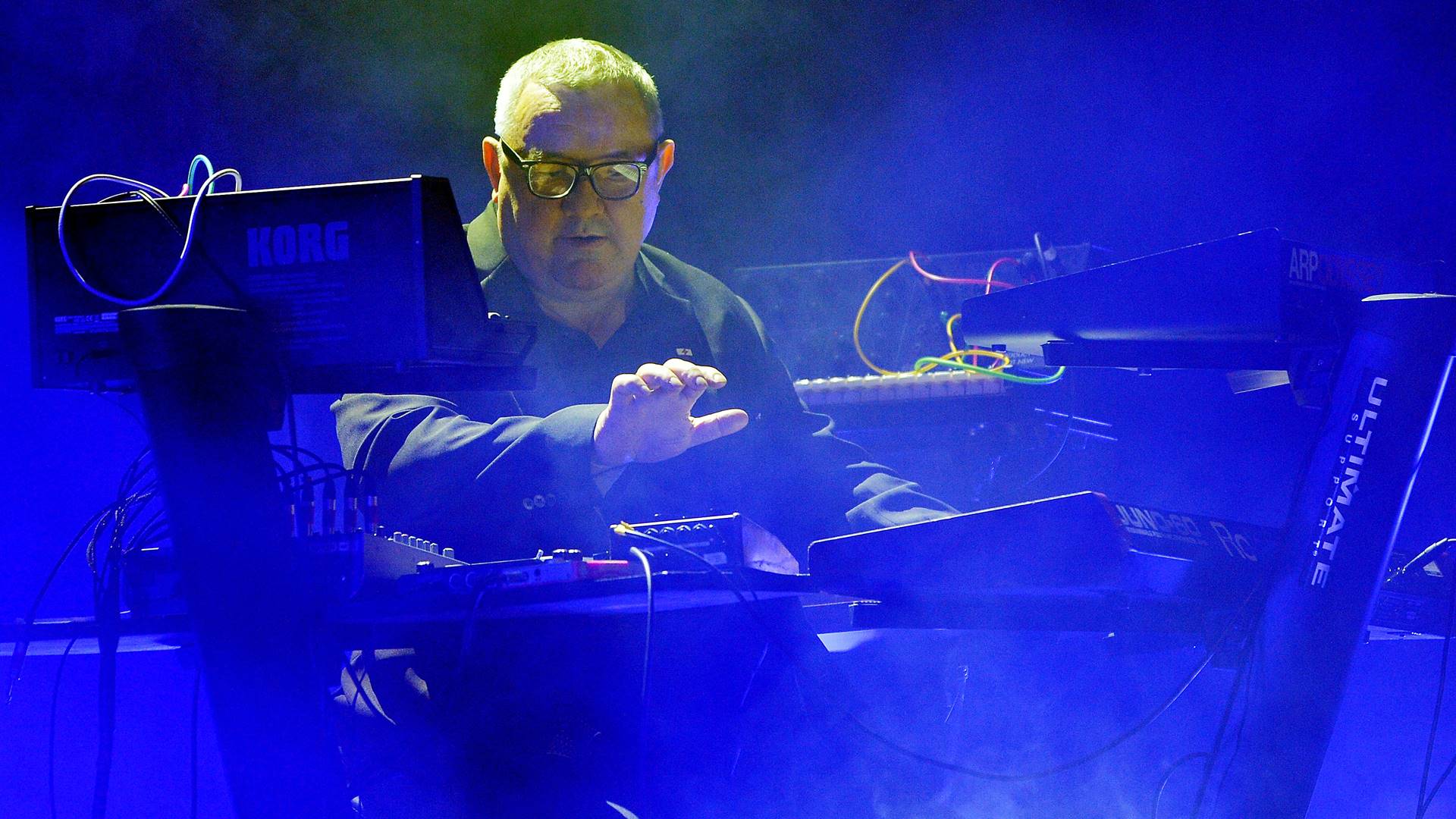 Dave Ball, do Soft Cell, em 2018 (Foto: Jim Dyson / Getty Images)