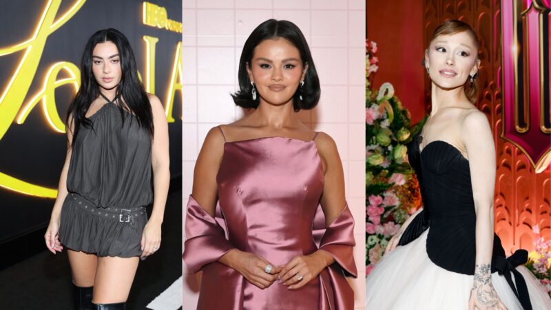Charlie XCX, Selena Gomez e Ariana Grande