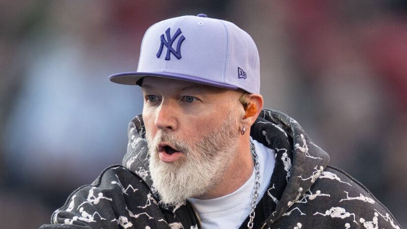 Fred Durst, vocalista do Limp Bizkit, em 2025 (Foto: Steve Jennings / Getty Images)