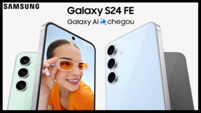 Oferta do dia: 54% de desconto no Galaxy S24 FE da Samsung
