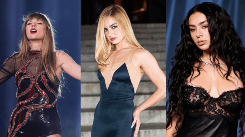 Taylor Swift, Addison Rae e Charli XCX
