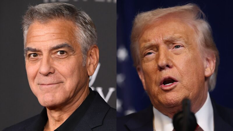George Clooney e Donald Trump