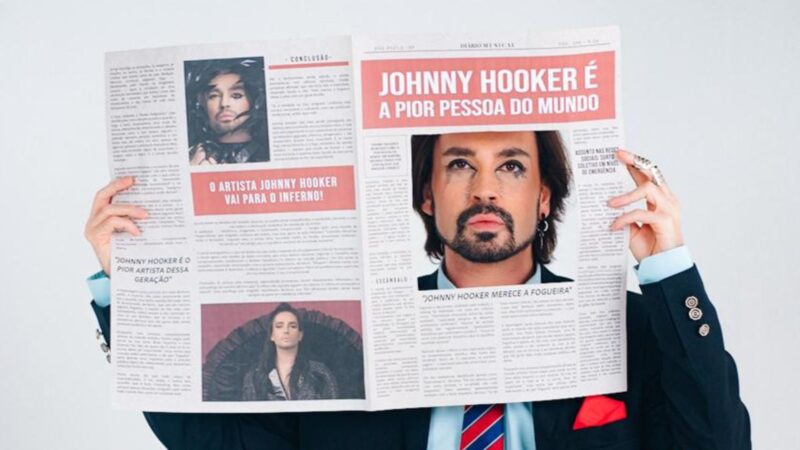 Johnny Hooker em clipe de "Querem Me Ver Humilhada" (Foto: Divulgação)