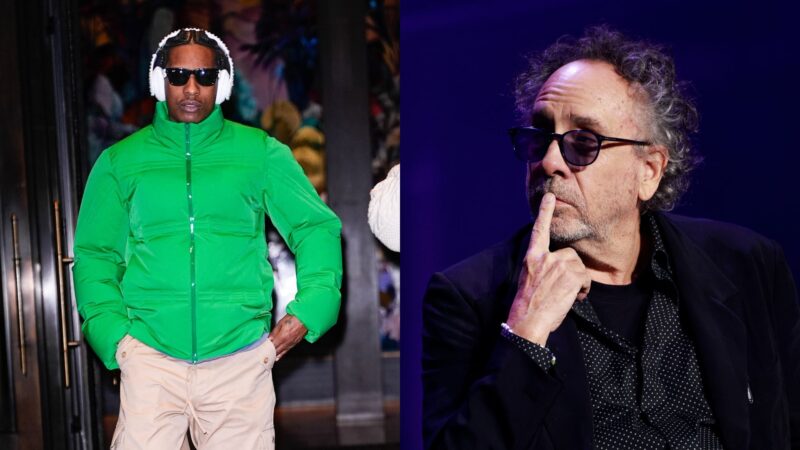 A$AP Rocky e Tim Burton