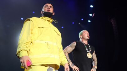 J Balvin esclarece rumores sobre possível participação no Super Bowl com Bad Bunny
