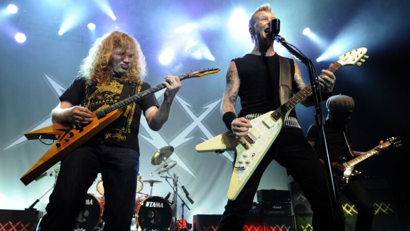 Dave Mustaine e James Hetfield