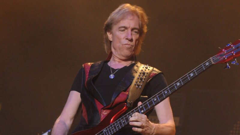 Francis Buchholz, baixista clássico do Scorpions, em 2015 (Foto: Brigitte Engl / Getty Images)