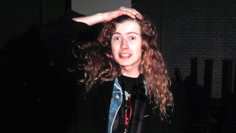 Dave Mustaine, do Megadeth, em 1987 (Foto: Jim Steinfeldt / Michael Ochs Archives / Getty Images)
