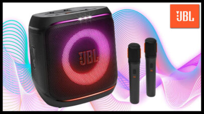 Oferta do dia: 63% de desconto na caixa JBL PartyBox + 2 microfones