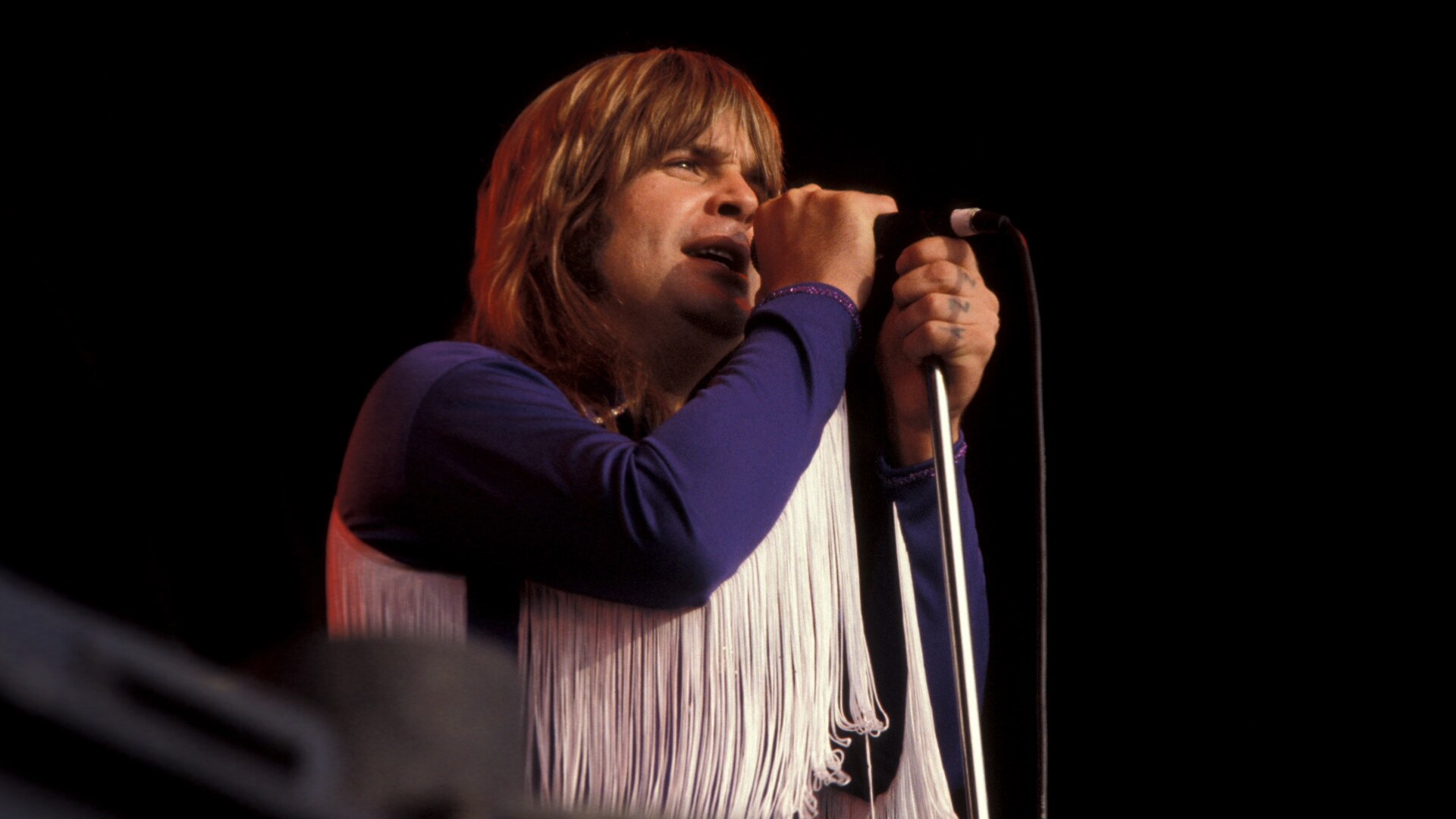 O vocalista Ozzy Osbourne em 1981 (Foto: Watal Asanuma / Shinko Music / Getty Images)