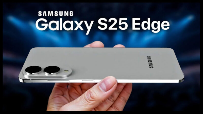 Oferta do dia: Galaxy S25 Edge da Samsung com 39% de desconto