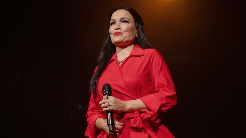 A cantora Tarja Turunen em 2025 (Foto: Frank Hoensch / Redferns via Getty Images)