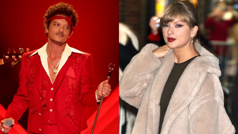 Bruno Mars quebra o silêncio após polêmica com Taylor Swift nas redes sociais