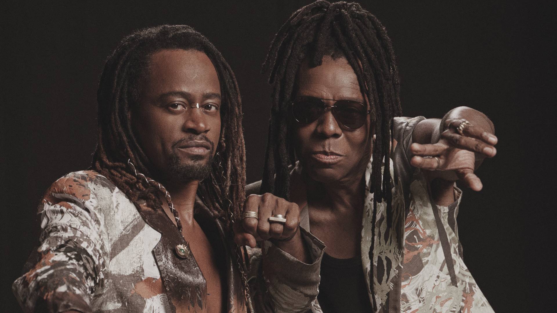 Toni Garrido e Bino Farias, do Cidade Negra (Foto: Renato Pagliacci)