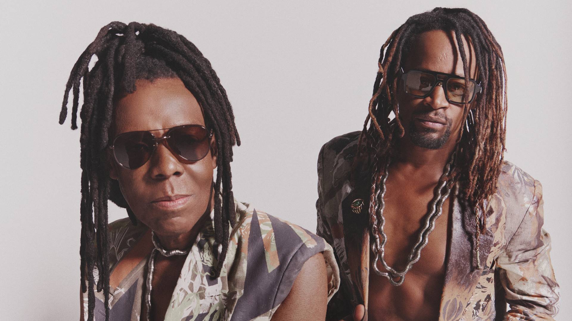 Bino Farias e Toni Garrido, do Cidade Negra (Foto: Renato Pagliacci)