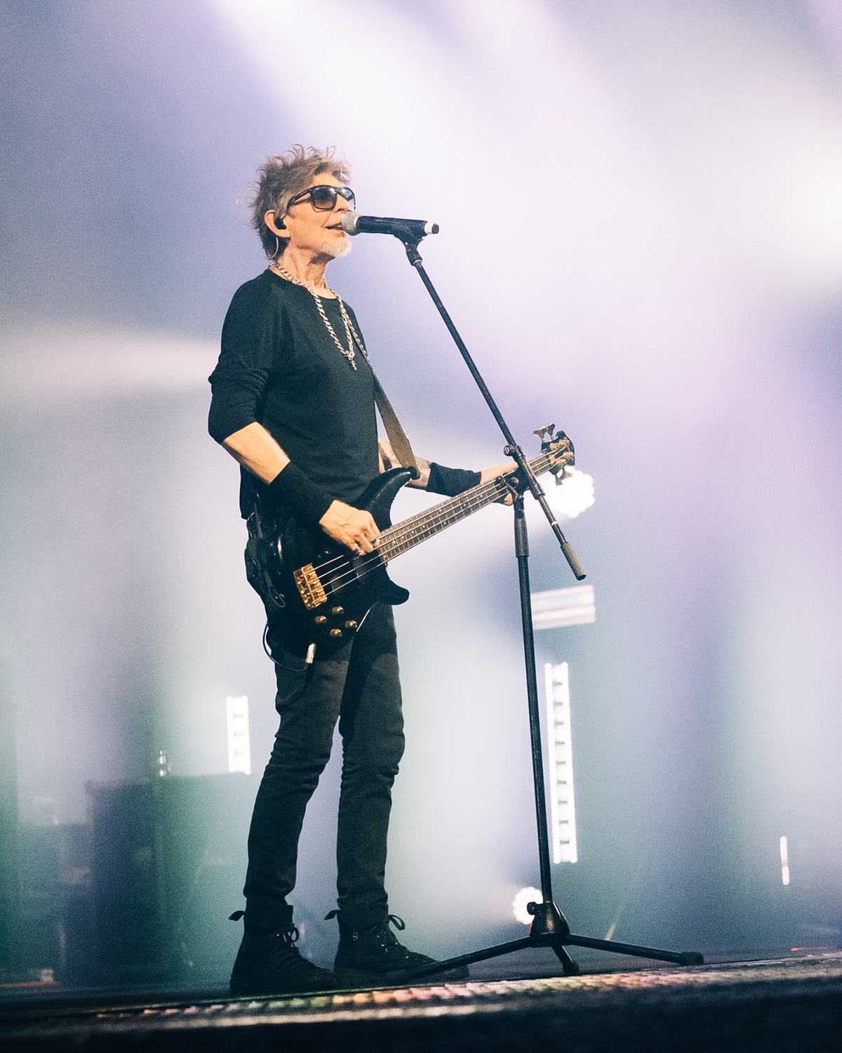 Branco Mello durante show dos Titãs em 2026 (Foto: Ellen Artie @ellenartie para Rolling Stone Brasil)