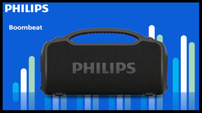Oferta Mês do Consumidor: caixa de som Philips Boombeat com 45% de desconto
