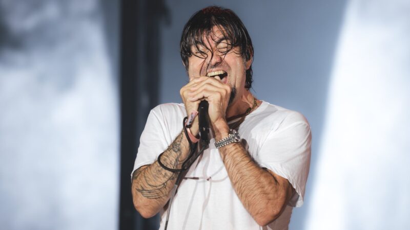Chino Moreno, vocalista do Deftones, em 2025 (Foto: Paulo Pinho / Redferns via Getty Images)